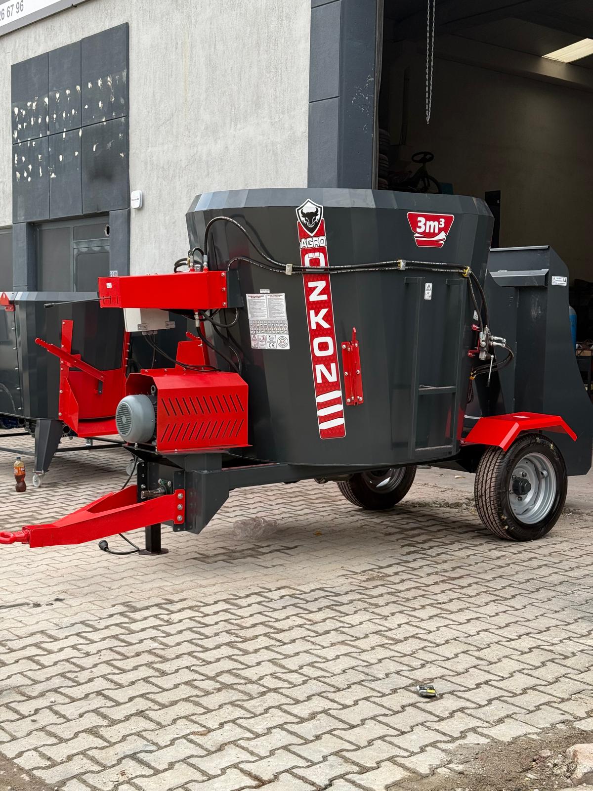6M³ DİKEY ELEKTRİKLİ YEM KARMA